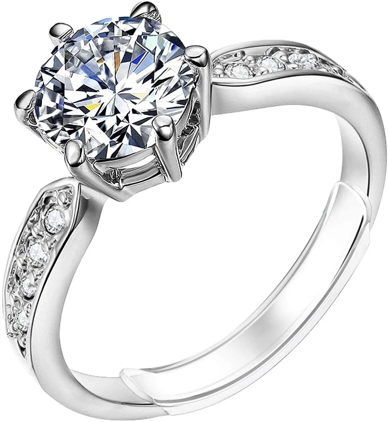 

8Pcs Transparent Ring Size Adjustment Sleeve Soft Rubber Comfortable Fixation Shrinks Invisible Artifact Not Easy To Fall