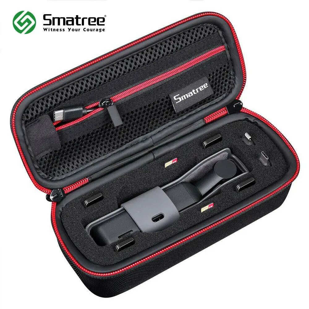 Портативная сумка Smatree для DJI Osmo Pocket адаптера смартфона фильтров объективов чехла