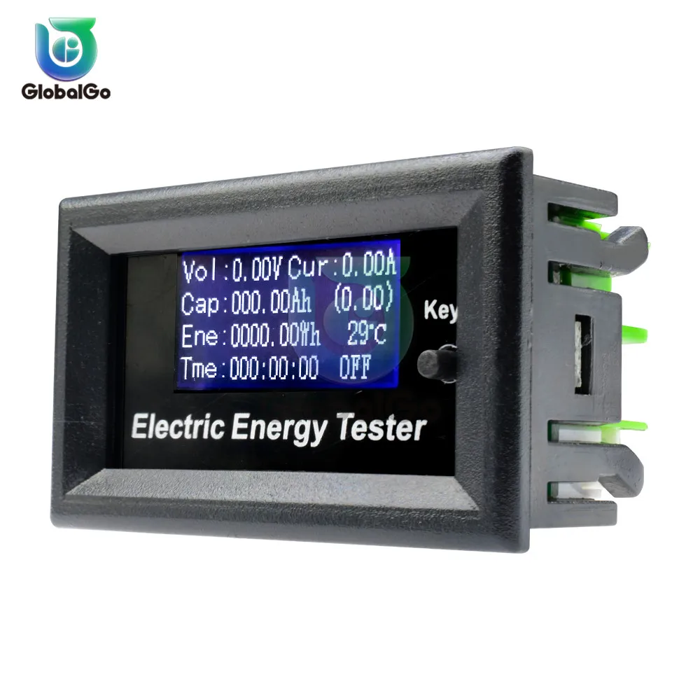 3 шт. Ваттметр Вольтметр Амперметр Термометр ЖК дисплей Тестер таймера