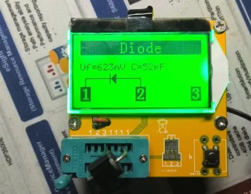 

Digital Component Tester Transistor Diode Capacitor Inductor Resistor ESR Meter