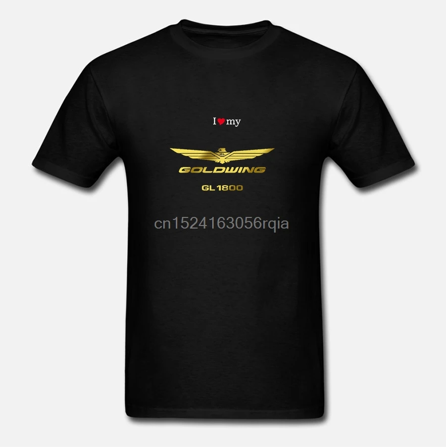 Футболка индивидуального изготовления Goldwing GL 1800 S M L XL XXL donna moto|Мужские футболки| |