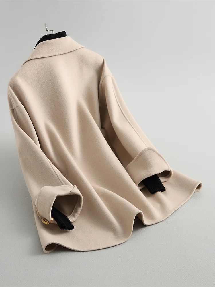 

Coats Wool Women's Warm Autumn Winter Coat Women Double-side Wool Female Jackets 2020 Casacos Femininos 38058 WYQ1422