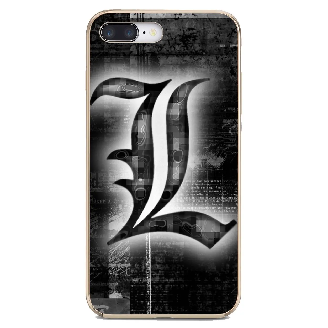 Силиконовый чехол для Huawei Nova 2 2i 3 3i Y3 Y5 Y6 Y7 Y9 Prime 2015 2016 2017 2018 2019 Ryuk-Death-Note-Rules-Logo -
