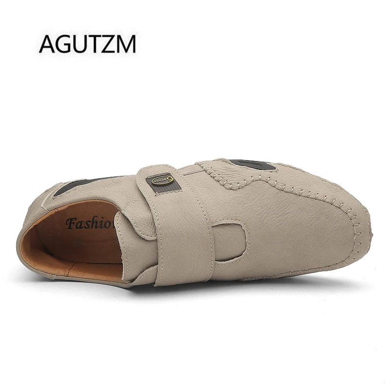 Новинка модная мужская повседневная обувь из искусственной кожи сезон весна