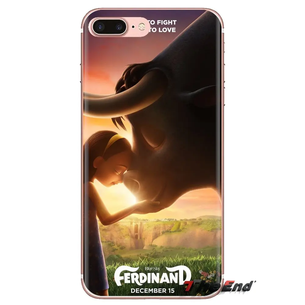Фердинанд мягкий прозрачный просвечивающийся чехол Чехлы для htc один U11 U12 X9 M7 M8 A9