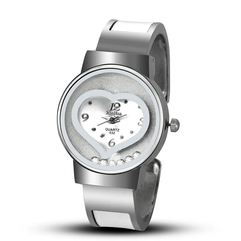 new products hot fashion xinhua womens watch luxury brand stainless steel dial quartz ladies clock free global shipping