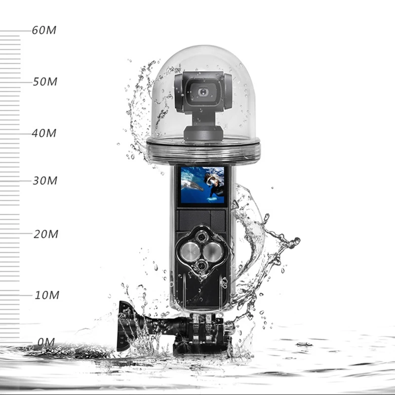 

Suitable for Osmo Pocket Waterproof Shell DJI Pocket Ling Osmo Diving Shell 60 Meters Pocket Camera Accessories