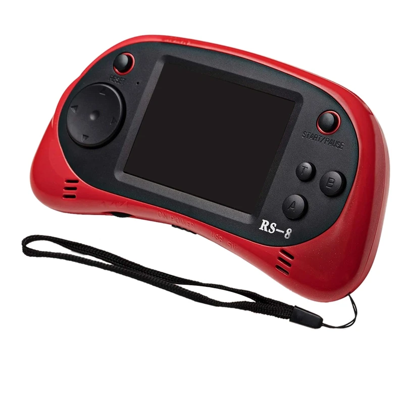 Детские Портативный игроков RS-8 Ретро 16 бит HD портативная игровая приставка в