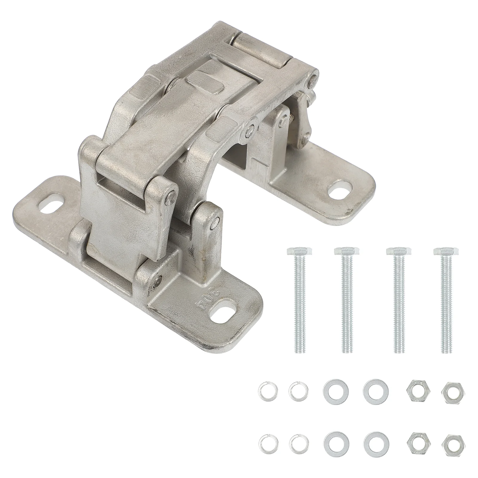 

1 набор профессиональных каменных дверных петель, прочная стальная модель петель