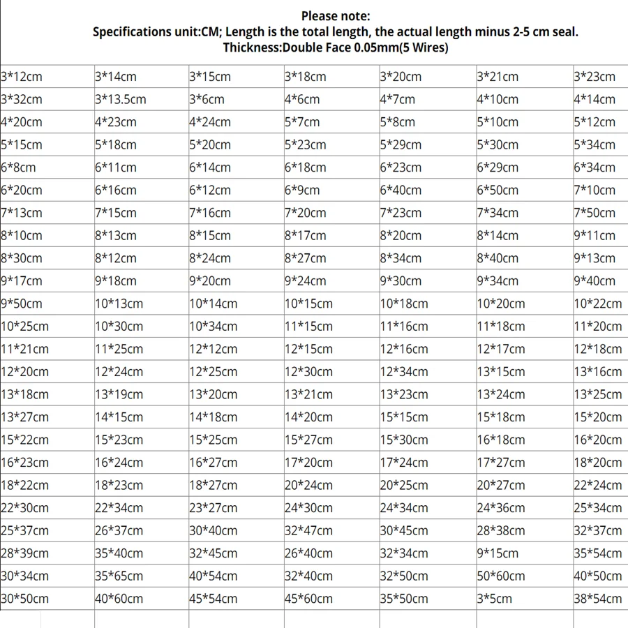 Размеры 3x 5/3x 6/5*7/8x1 7/13x2 1/14x1 8/18x2 7/20x3 0/30x4 0/35x4 5/40x60 вы можете выбрать нужный вам размер