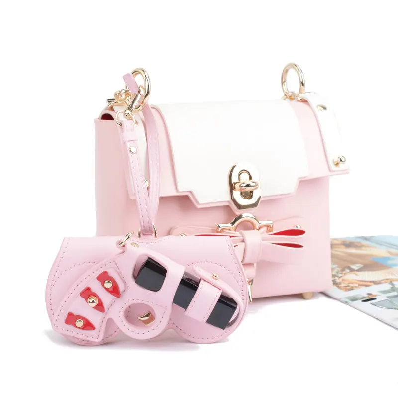 2020 кожаные чехлы для очков милые Мультяшные маски съемные солнцезащитные очки