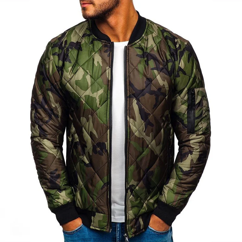 ZOGAA Autumn and winter camouflage cotton warm jacket