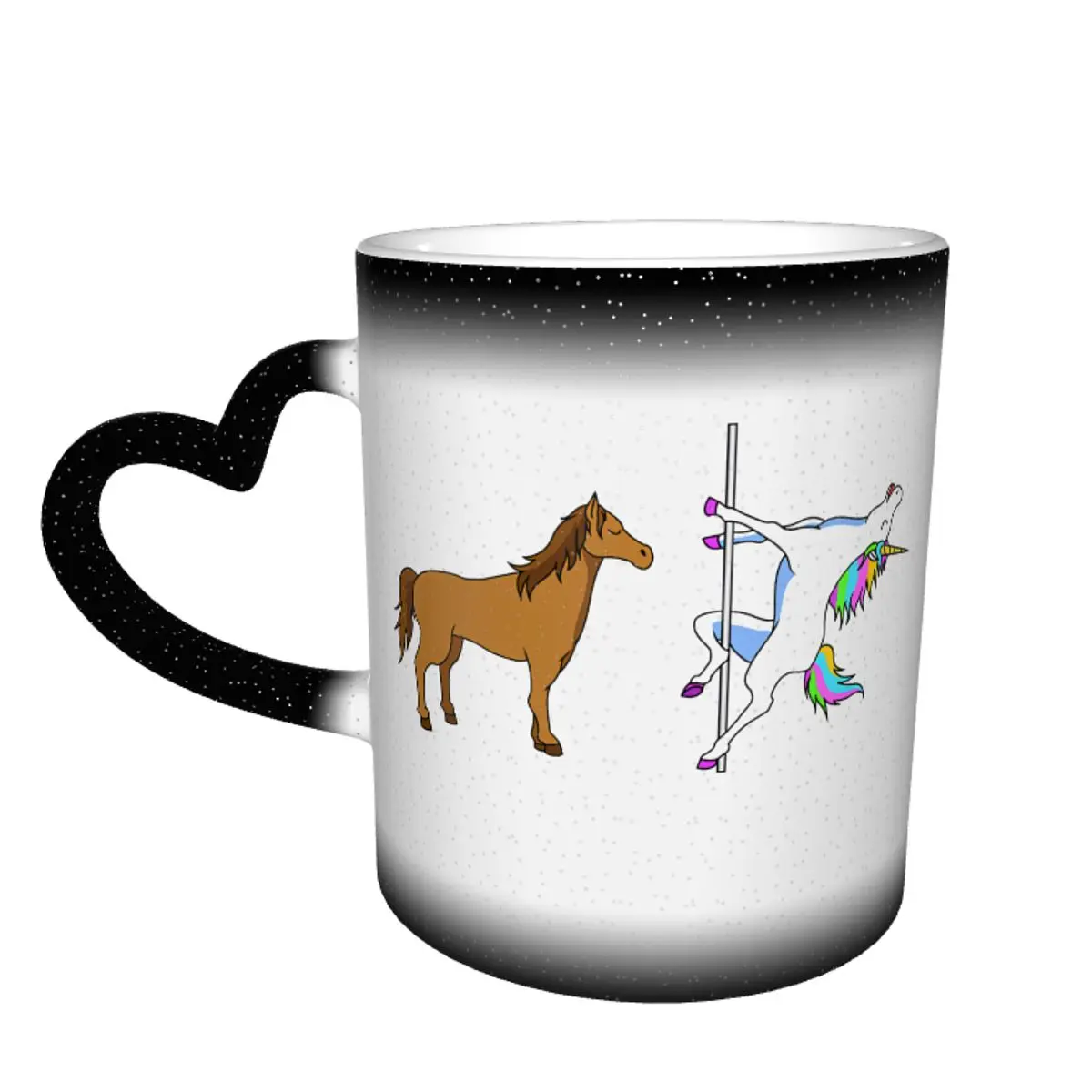 

Hippie Mug That Changes Color Cheap Mug Fun Porcelain Drinking Cups