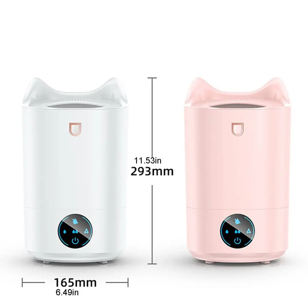 

Home Air Humidifier Double Nozzle Cool Mist Aroma Diffuser With Coloful LED Light Heavy Fog Ultrasonic Humidificador