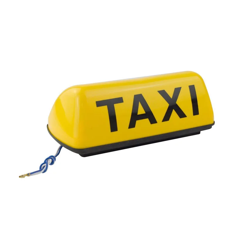 Аварийный предупреждающий стробоскоп мигающий 12 В Желтый корпус знак для такси