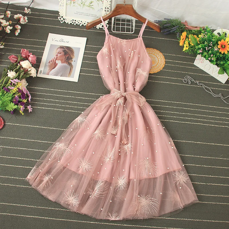 2020 летнее женское Сетчатое платье сексуальное с высокой талией открытыми