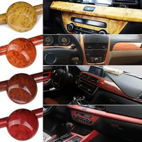 50 dropshipping 30cmx100cm car stickers wood grain interior trim cover car styling change color film