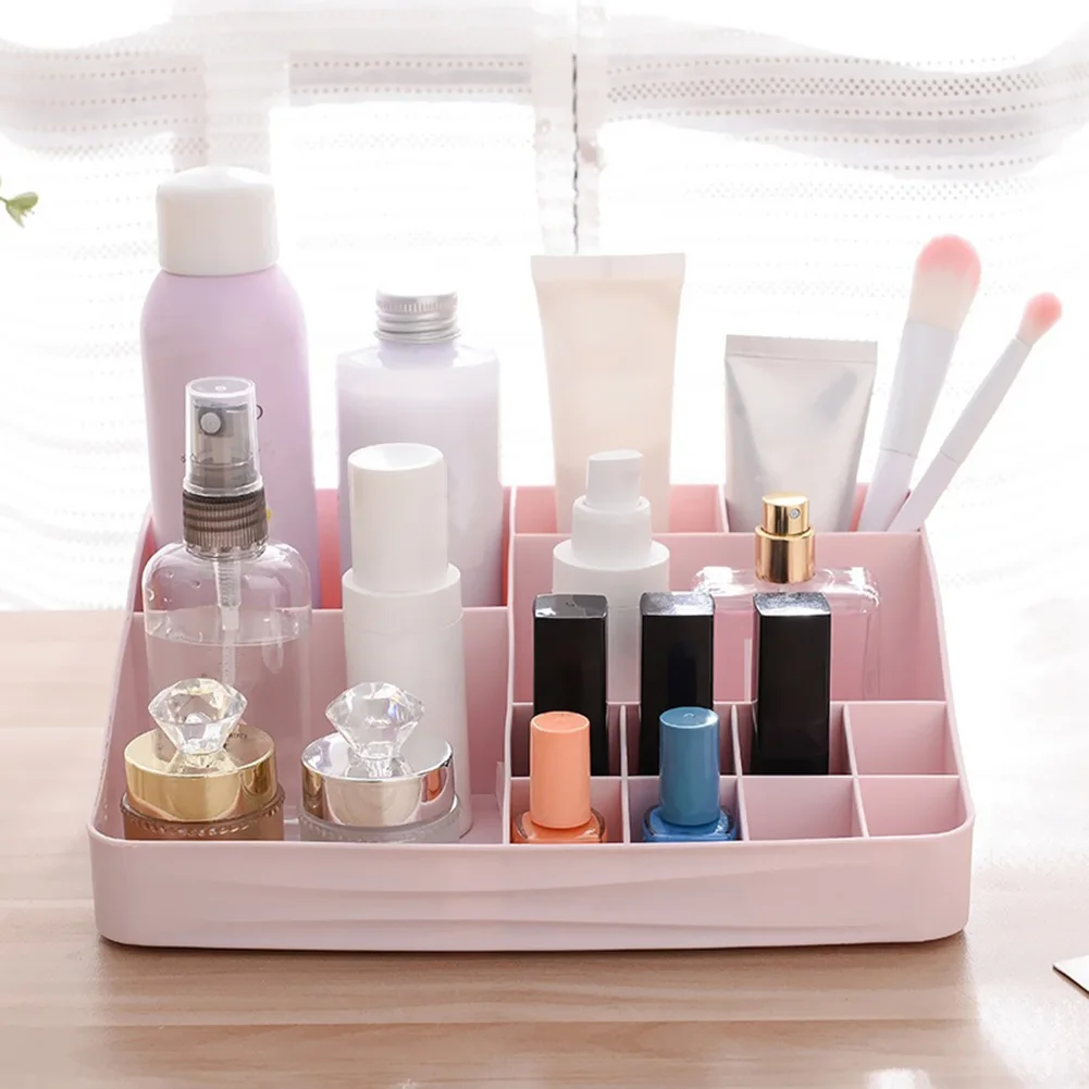 

Makeup Skin Cream Management Organizer Box Cosmetics Storage Container Sundries Case Home Office Tabletop Cosmetics Case