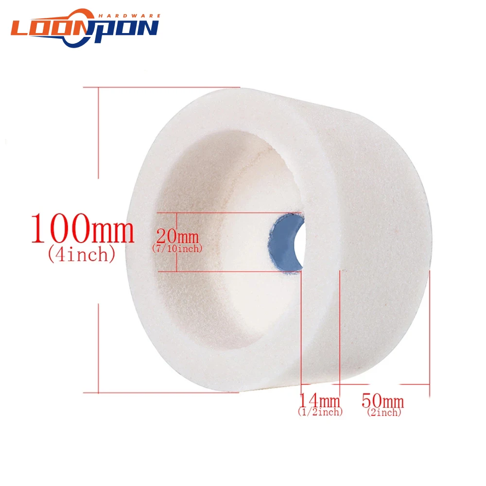 4/5/6 дюймов шлифовальный круг керамическая чашка корундовый абразивный станок 60/80