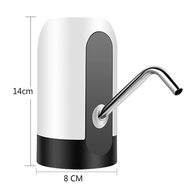 Электрический диспенсер ZILU, водяной насос с usb-кабелем, перезаряжаемый насос для бутылки воды, портативная беспроводная Питьевая Бутылка, посуда для напитков, инструмент