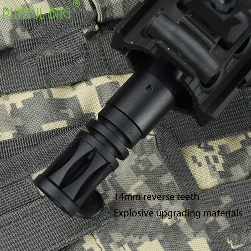 

Outdoor fun toy AAC scar m4-1000 silencing fire cap LDT mk17 upgrade decoration port 14 reverse ar universal water bomb gun MD18