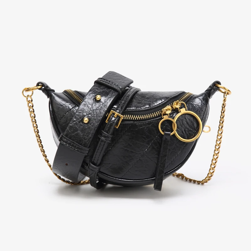 

Exquisite luxury retro semicircle saddle bags women messenger bags in women's Totes 2021 NEW HOT sale bag fashion women bag