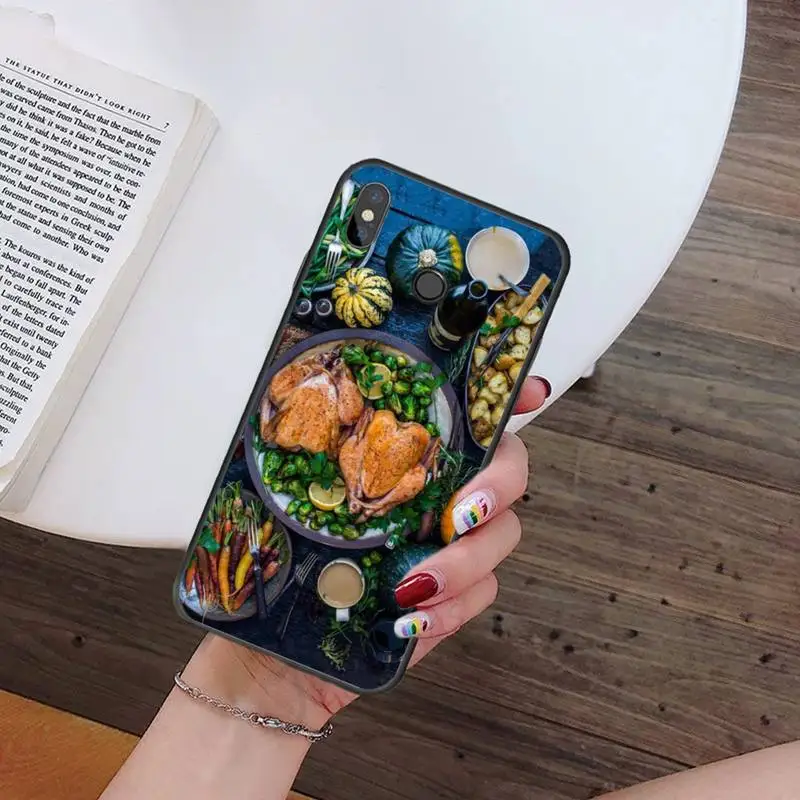 

Gourmet food make people hungry Phone Case For Xiaomi Redmi 7 9t 9se k20 mi8 max3 lite 9 note 8 9s 10 pro Shell Cover Funda