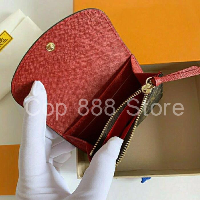 

Новый дизайнерский кошелек, кожаный Многоцветный кошелек для монет, женский короткий кошелек для визиток, классический мини-кошелек на мол...