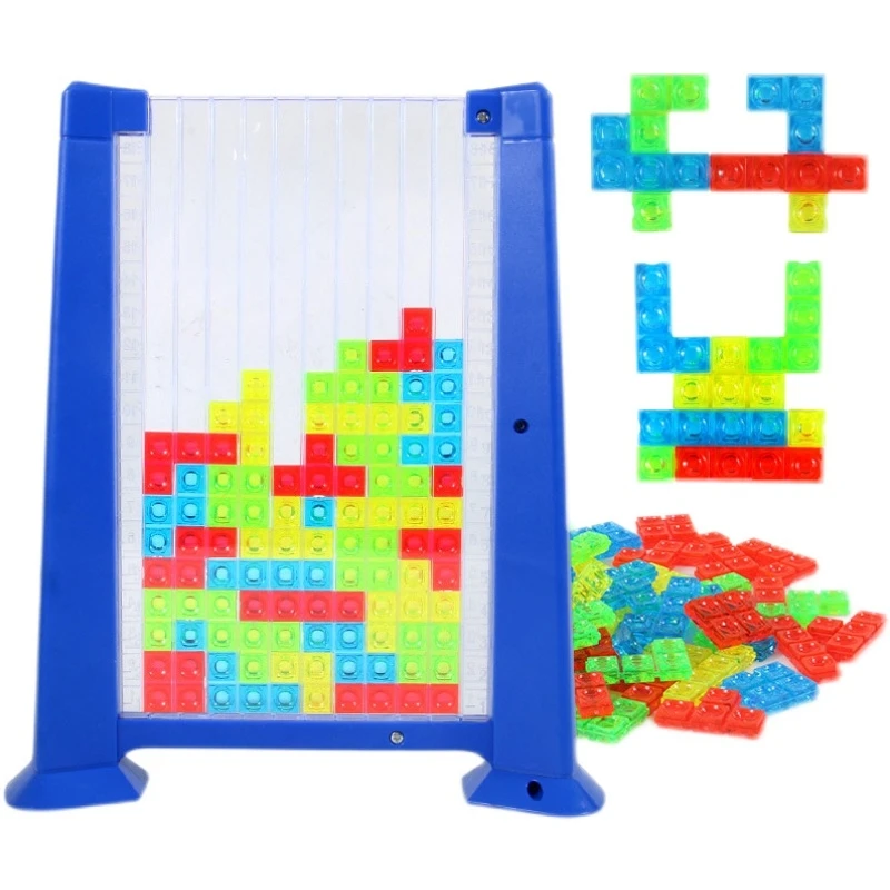 1-2 игрока креативные тетрис игра Танграм математические игрушки строительные