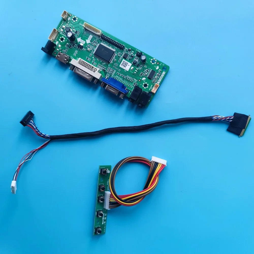 

Комплект драйвера для LP156WF1(TL)(A1)/(TL)(B1) 1920X1080 панель экрана Сделай Сам DVI LED VGA LCD контроллер платы M.NT68676