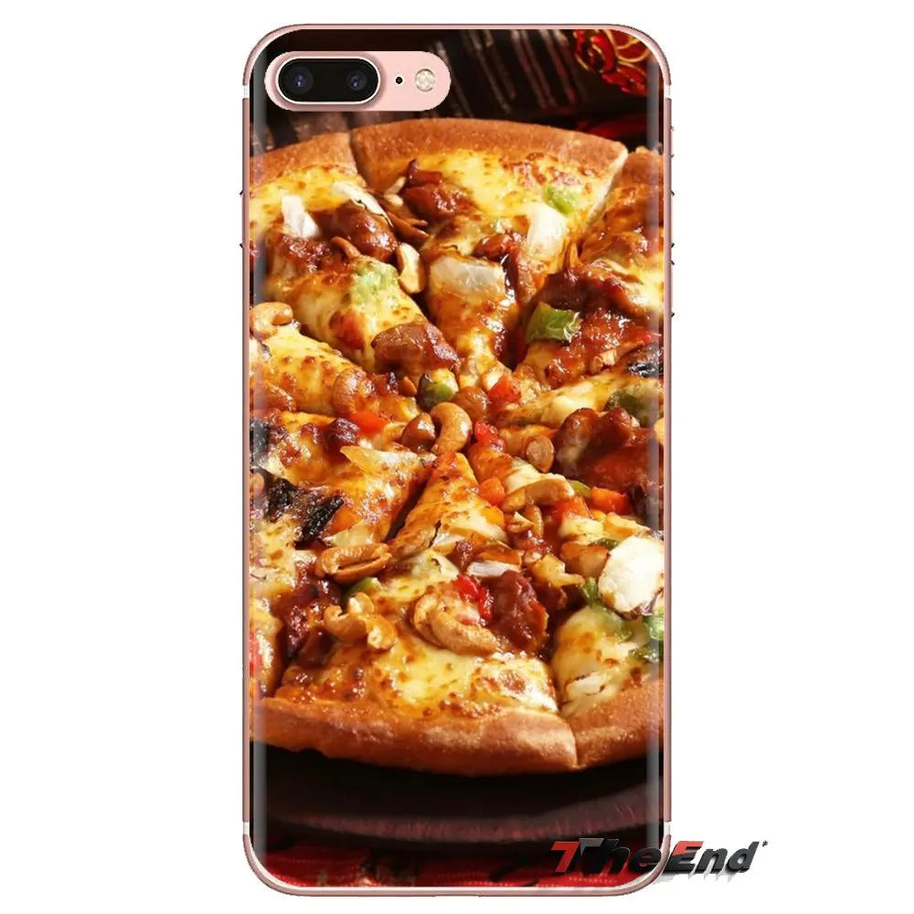 food and pizza For Xiaomi Mi4 Mi5 Mi5S Mi6 Mi A1 A2 5X 6X 8 9 Lite SE Pro Max Mix 2 3 2S Transparent Soft Cases Covers |