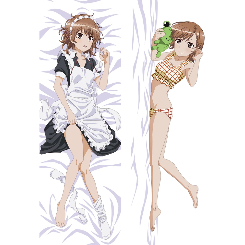 

Anime Dakimakura Toaru Kagaku no Railgun Misaka Mikoto Hugging Body Pillow Case Female Otaku Throw Bedding Pillow Cover