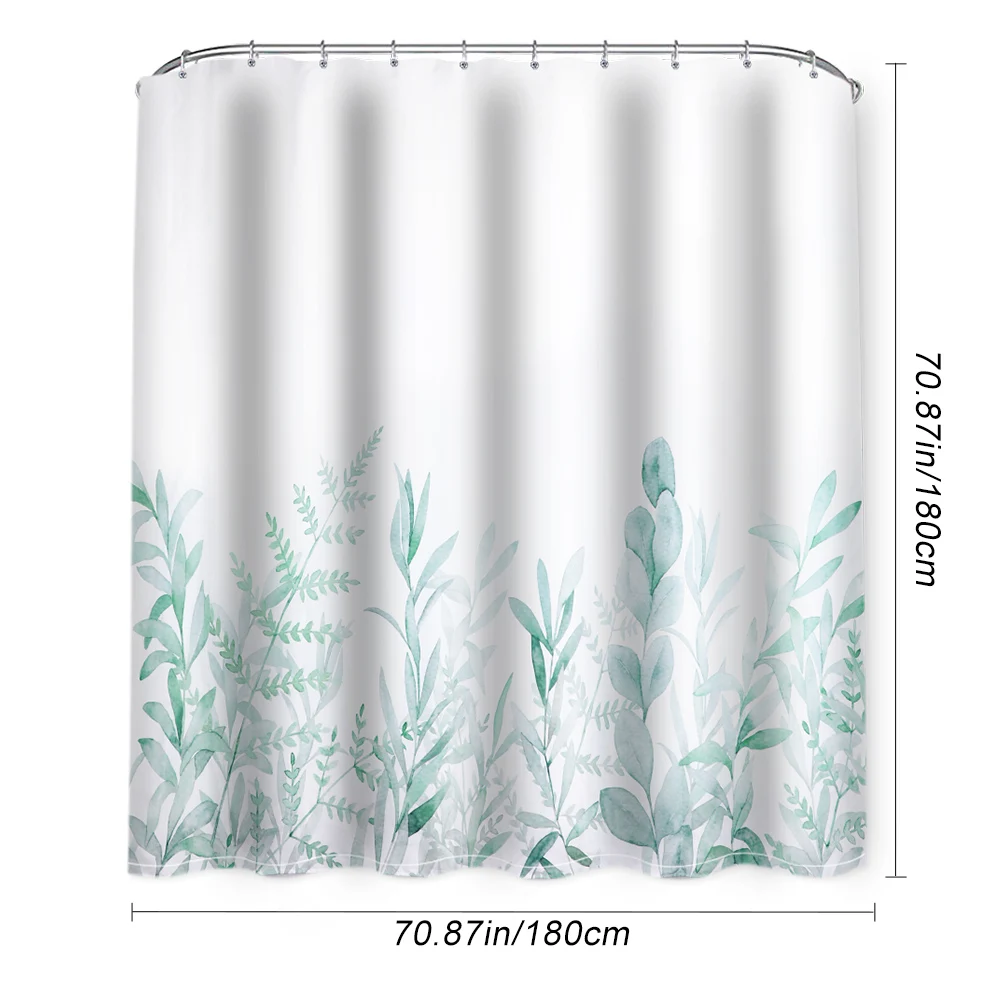 Занавеска для душа с принтом морской черепахи водостойкая полиэфирная занавеска