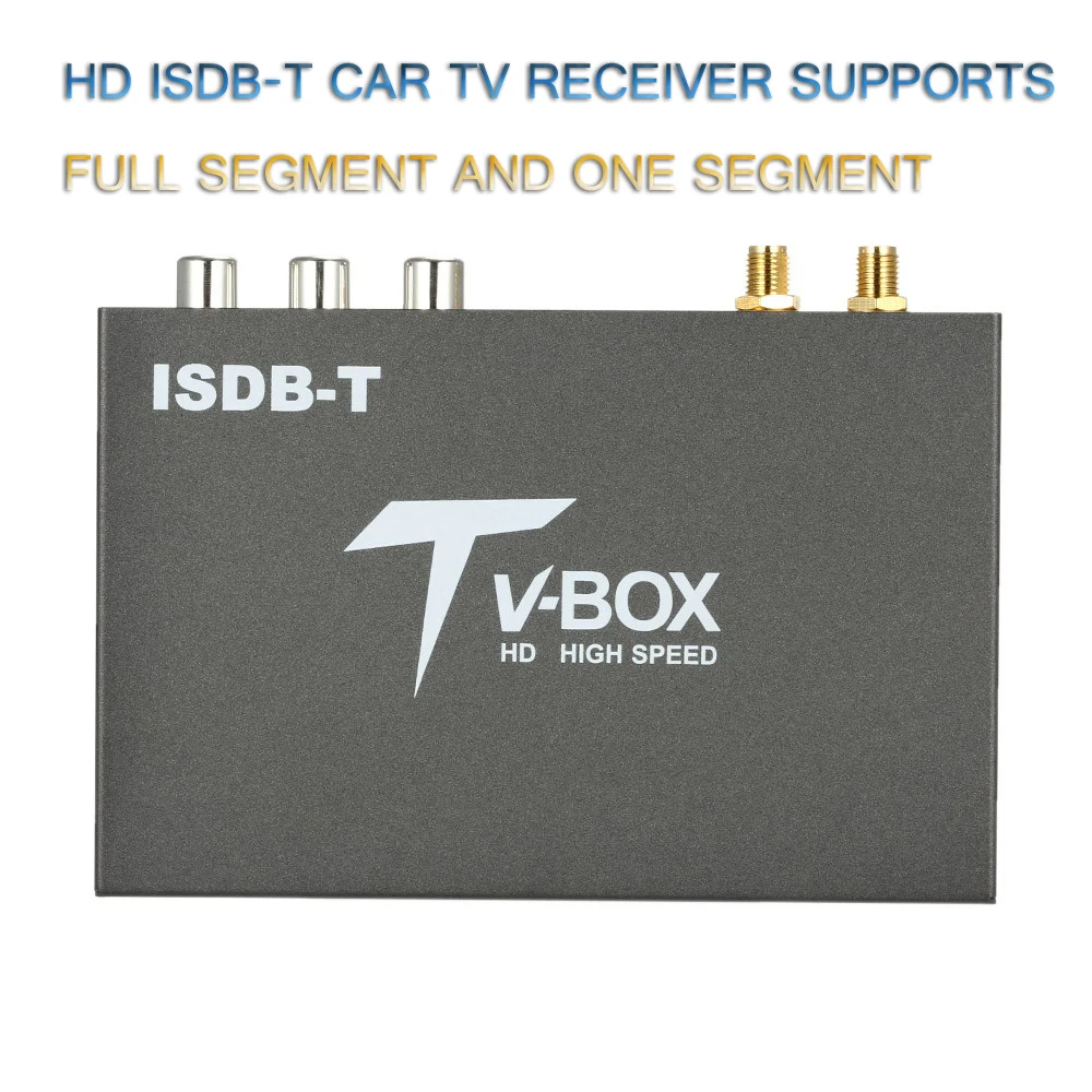 

Высокоскоростной полный сегмент двойной антенны автомобиля ISDB цифровой декодер для ТВ ISDB-T мобильный цифровой ТВ приемник для Японии Бразилии Чили Перу