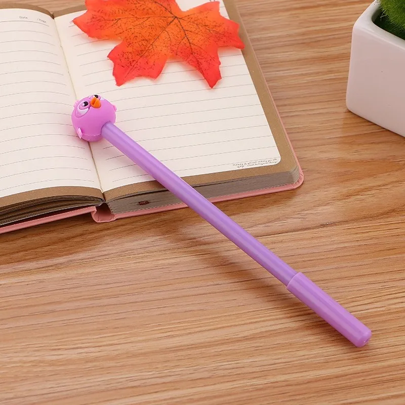 Набор гелевых ручек в виде птиц 20 шт. милые Канцтовары карамельных цветов высокое