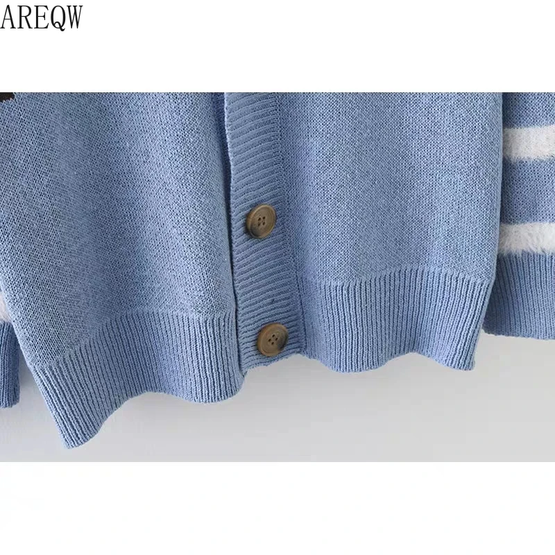 2019 Autumn Winter Women Loose Sweater Female All-match Thicken Cardigan Outwear Jackets Tops |
