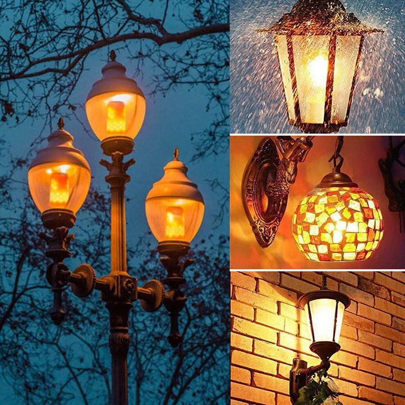 SNEWVIE горячая Распродажа E27 светодиодсветодиодный Мерцающая лампа с имитацией