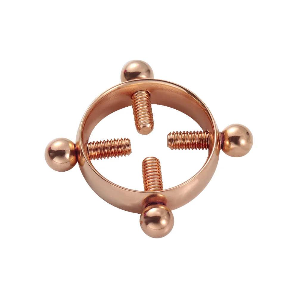 1 Pair Stainless Steel Round Non Piercing Nipple Ring Shield Body Jewelry Clamps Adult Game for Women | Украшения и аксессуары
