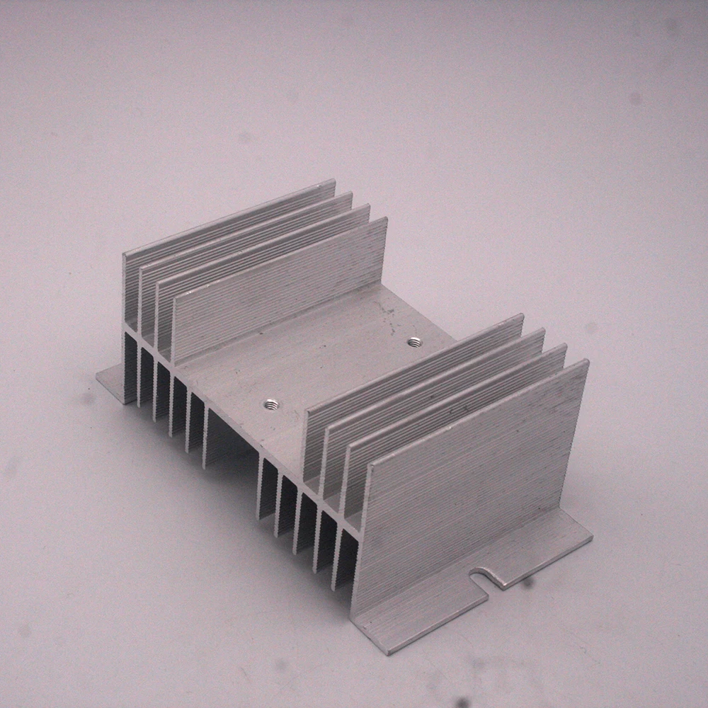 Однофазный радиатор SSR твердотельное реле алюминиевый 10-40A 60-80A 100A для рассеивания