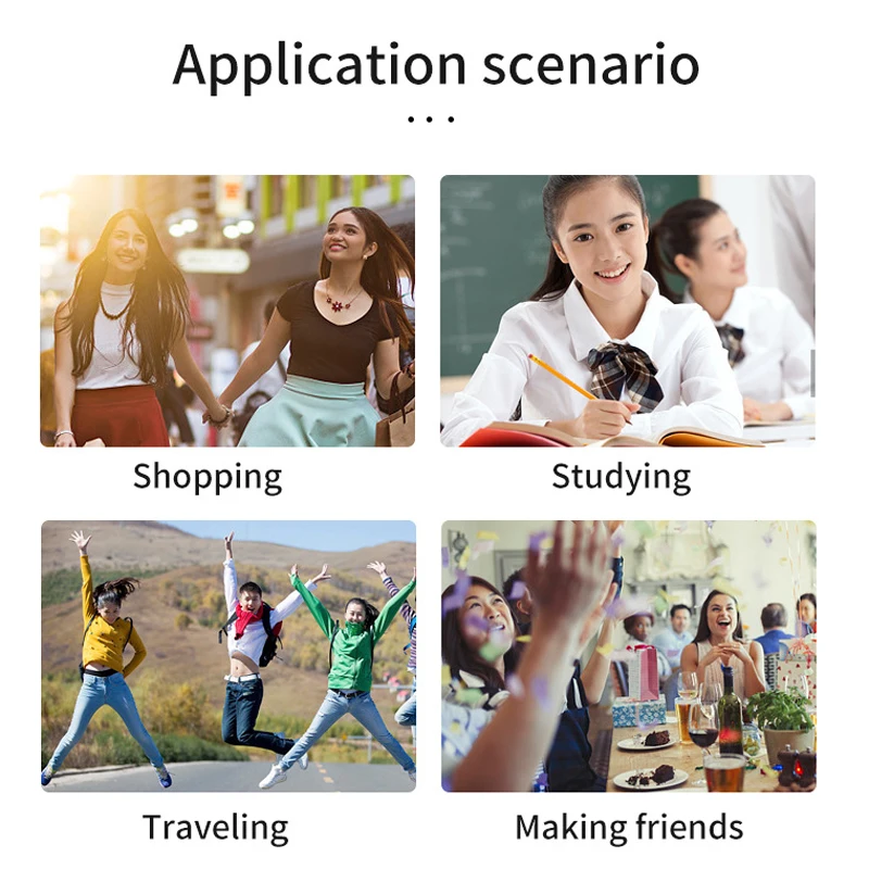 

Ymesy K6 Translator Travel Portable Translator Multi-language Intelligent Simultaneous Learning Translation Voice Translator