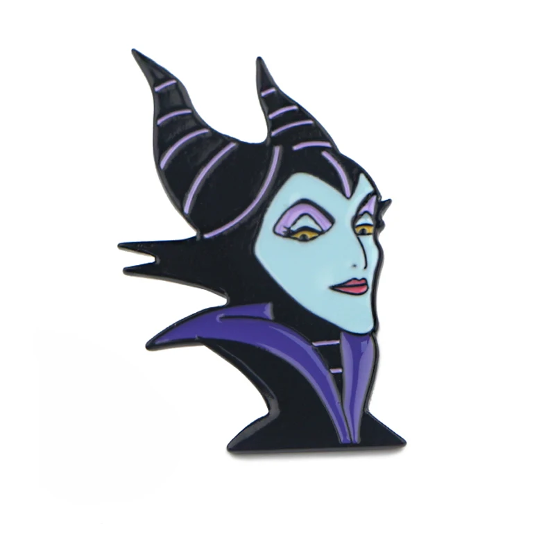 

LB1628 Maleficent Witch Collection Enamel Lapel Pin Badge Pins for Hats Clothes backpacks Decoration Jewelry Accessories Gifts