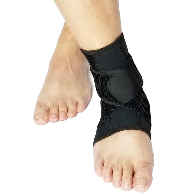 

1Pcs Ankle Support Brace,Elasticity Free Adjustment Protection Foot Bandage,Sprain Prevention Sport Fitness Guard Band
