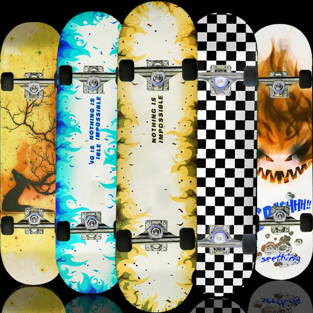 Колеса для Лонгборда скейтборда сменные колеса хорошо подходят начинающих 4 шт.