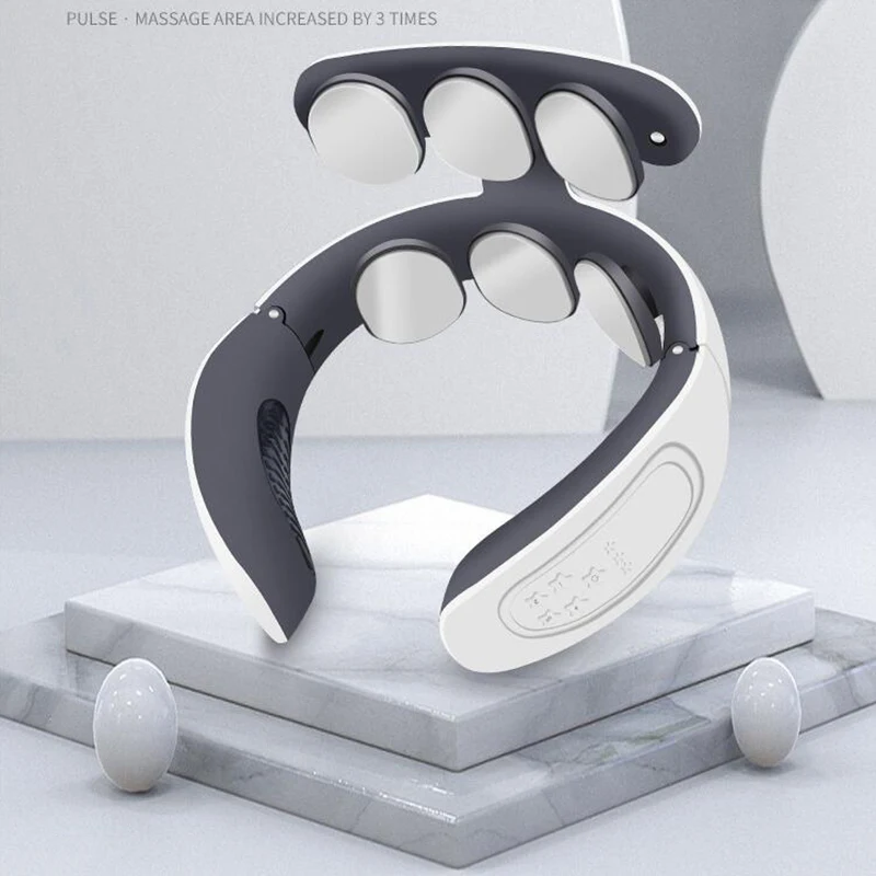 6 головок Neck Massager плеча шейный массажер Многофункциональный Электрический