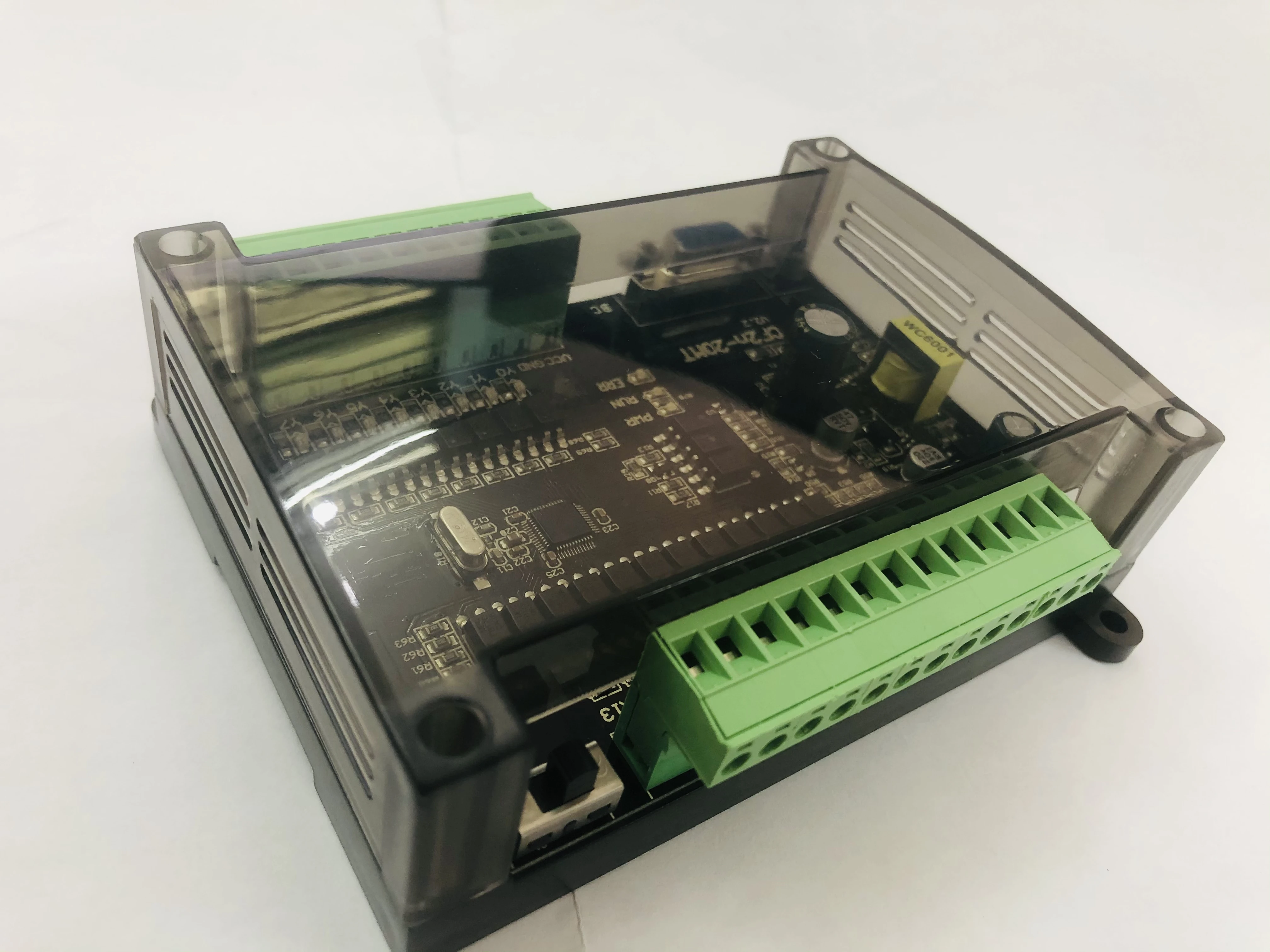 LE2N 20MT FX2N PLC 12in 8 транзисторов с кабелем RS232 20MT|20mt| |
