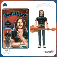motorheads lemmy skull pile shirt vintage hanging card and joints movable model limited action figure collection toys