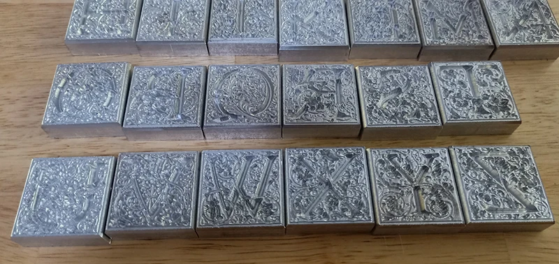 Винтажный Европейский причудливый шрифт полный набор из 26 букв формы ручной