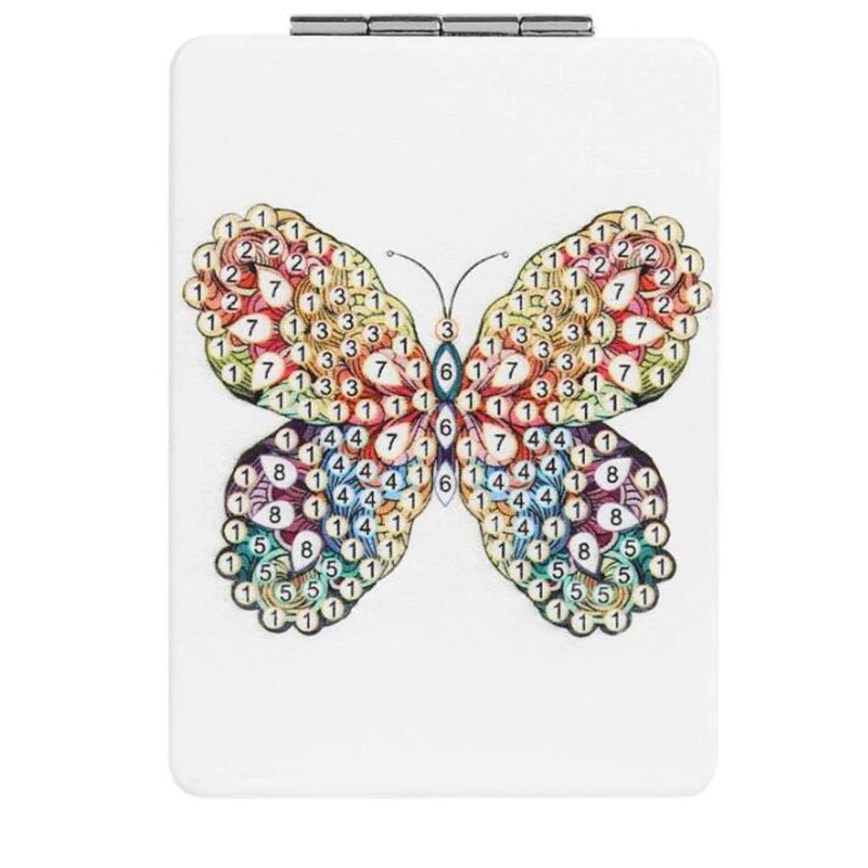 Бабочка/сердце сделай сам специальная форма алмазная живопись зеркало для