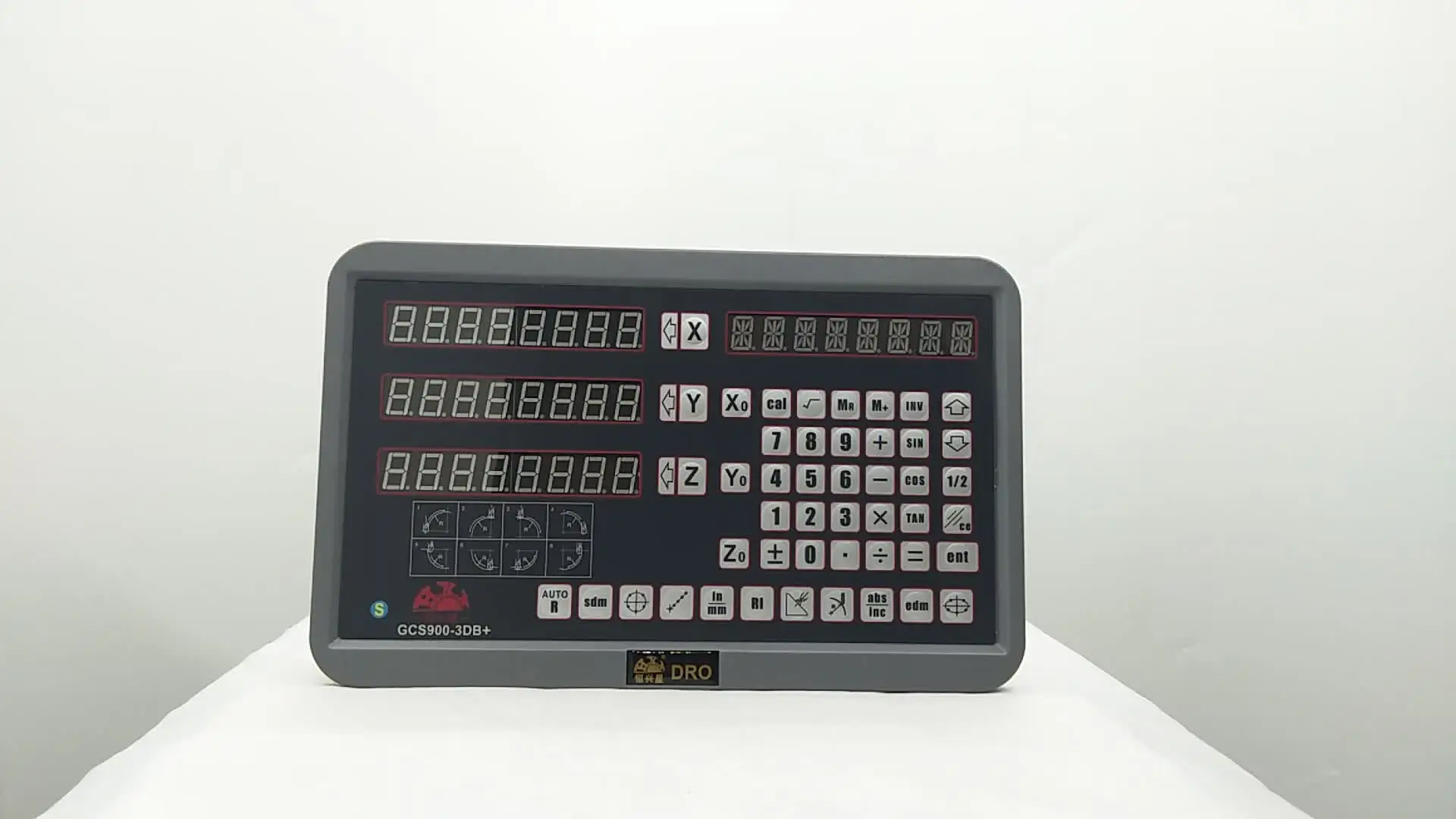 

hxx 3 axis digital display dro set GCS900-3DB+ and 3 pcs linear scales for dro system