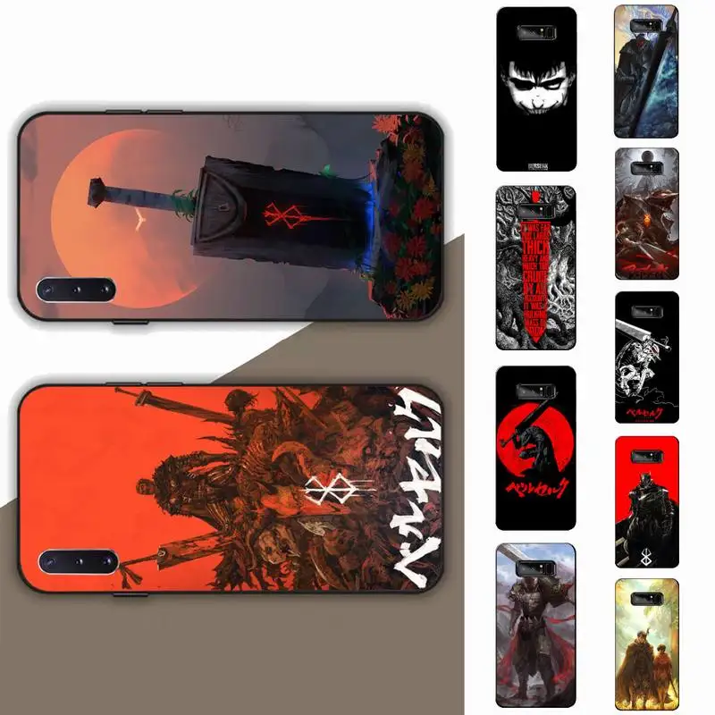 

Berserk Guts Anime Phone Case for Samsung Note 5 7 8 9 10 20 pro plus lite ultra A21 12 72